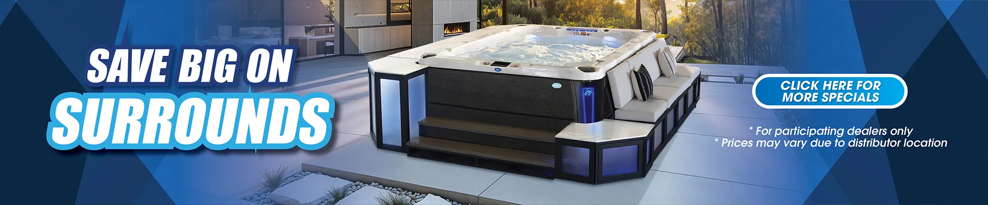 Calspas hot tub being used in a family setting - Wichita