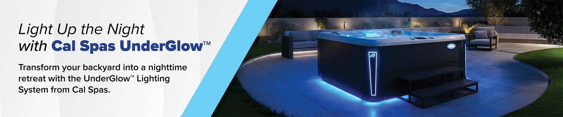 Calspas hot tub being used in a family setting - Wichita